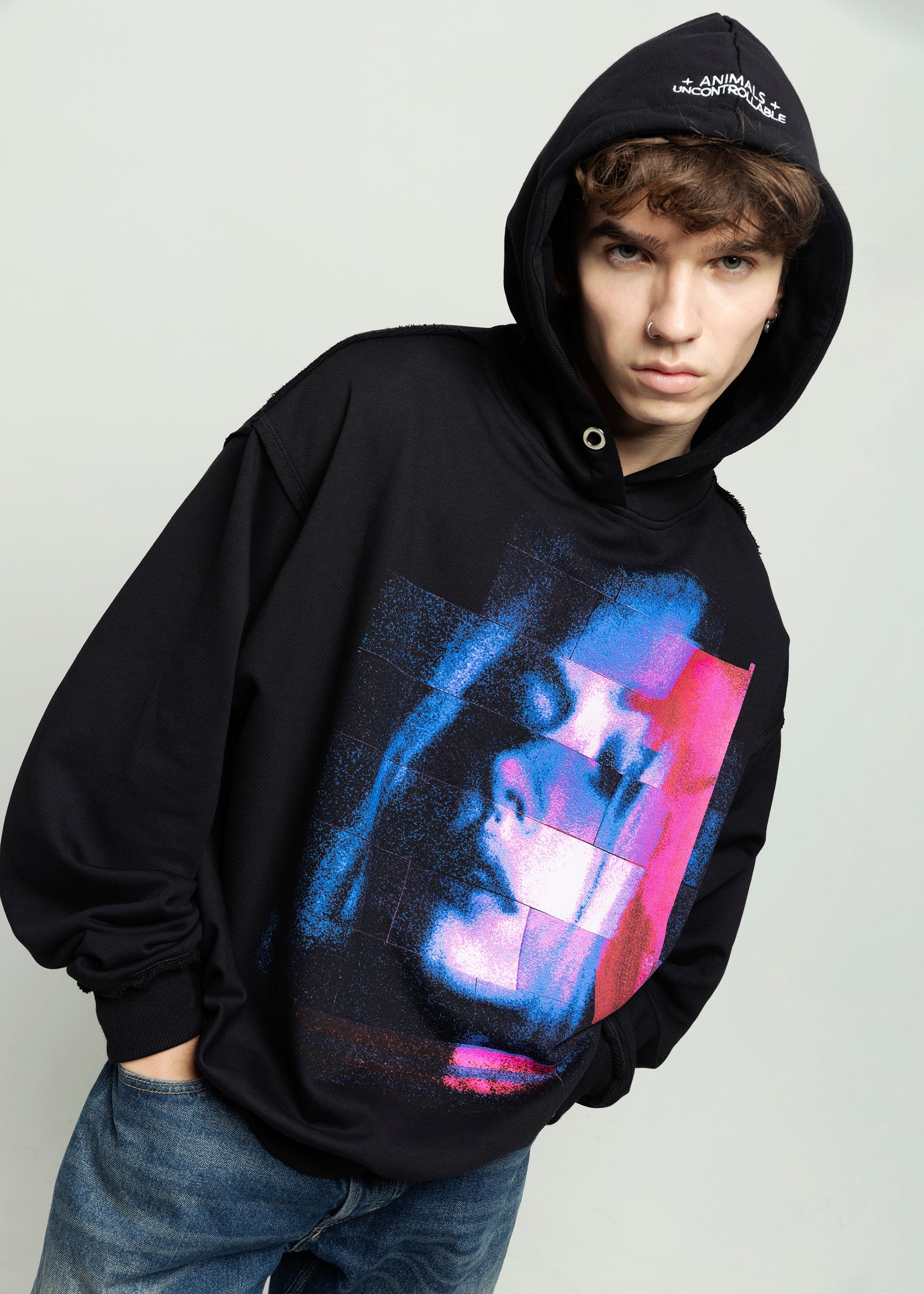 SAMPLE MARY black hoodie