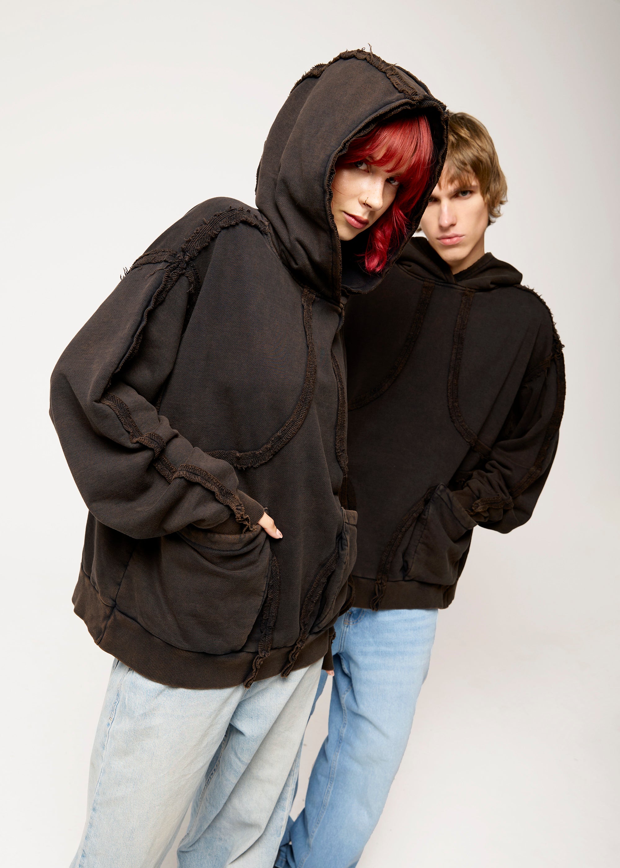 ROSETTE washed hoodie