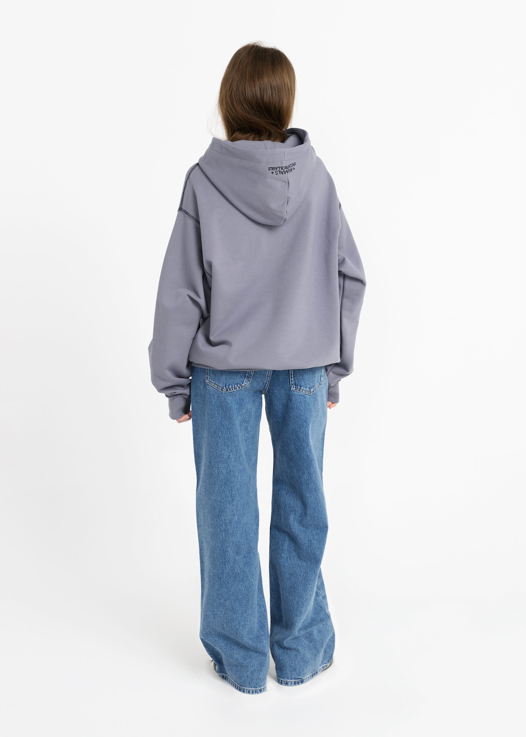 SAMPLE ERROR grey hoodie