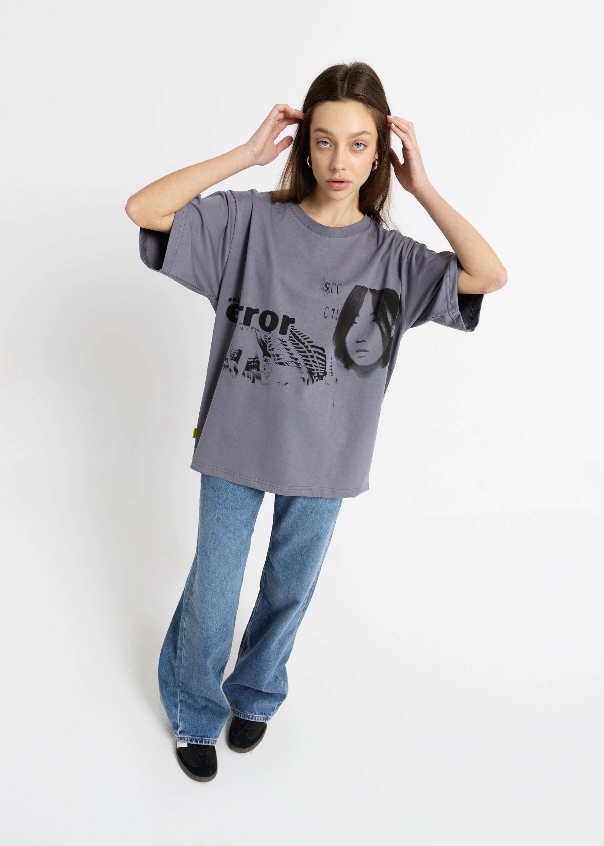 SAMPLE ERROR grey t-shirt