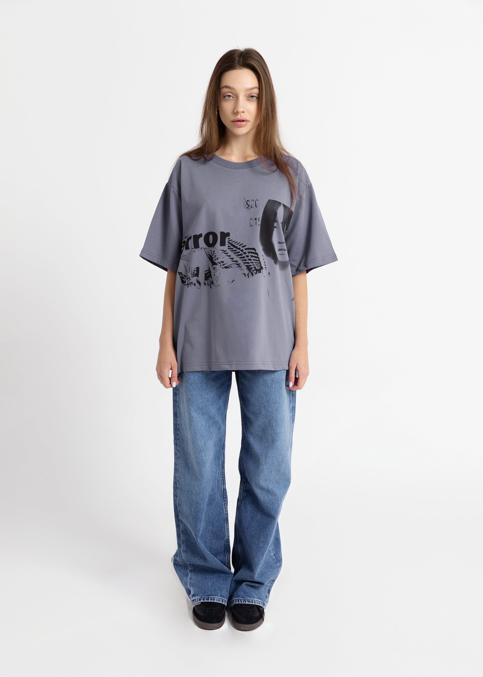 SAMPLE ERROR grey t-shirt