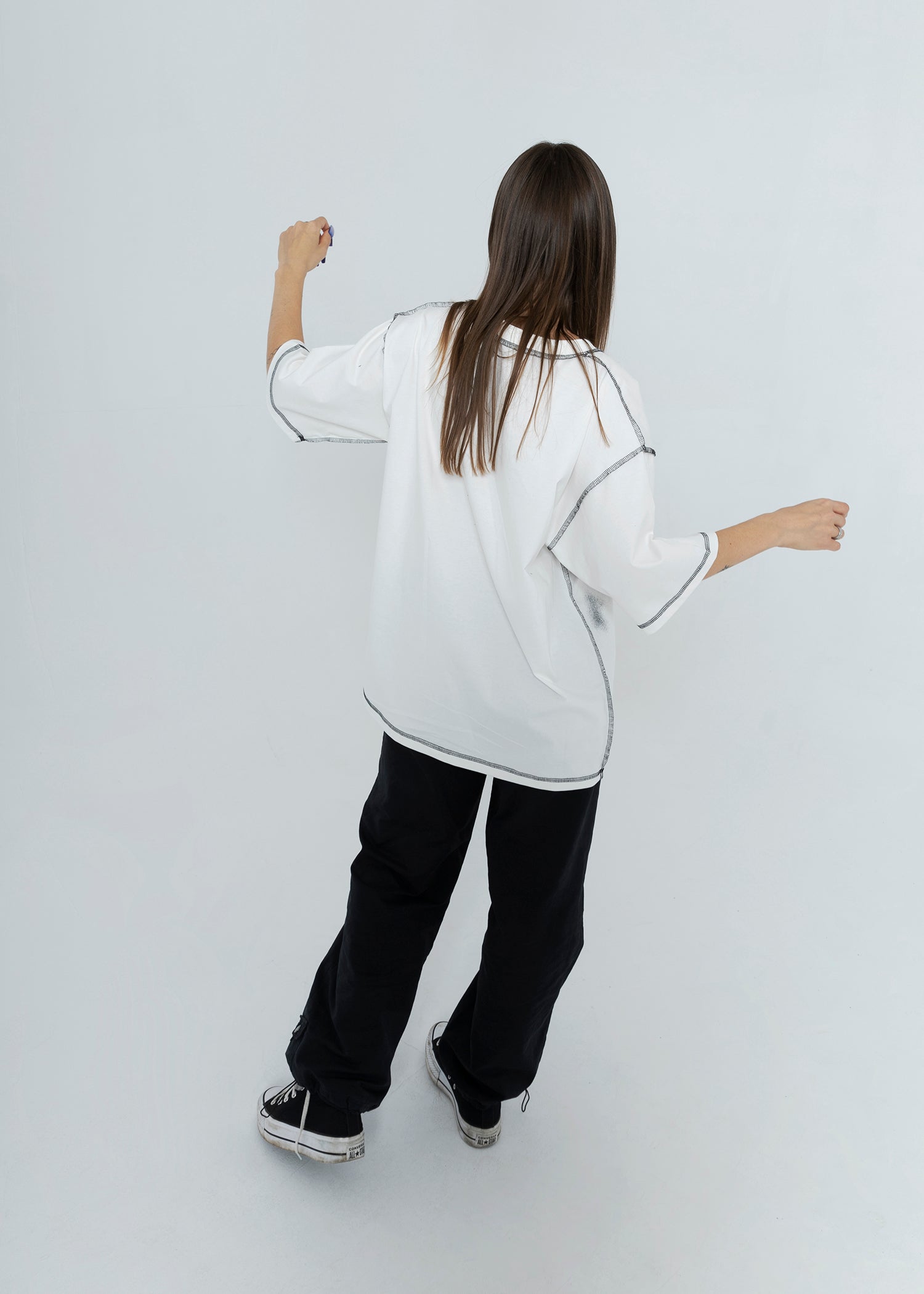 SAMPLE FOLLOWERS white t-shirt