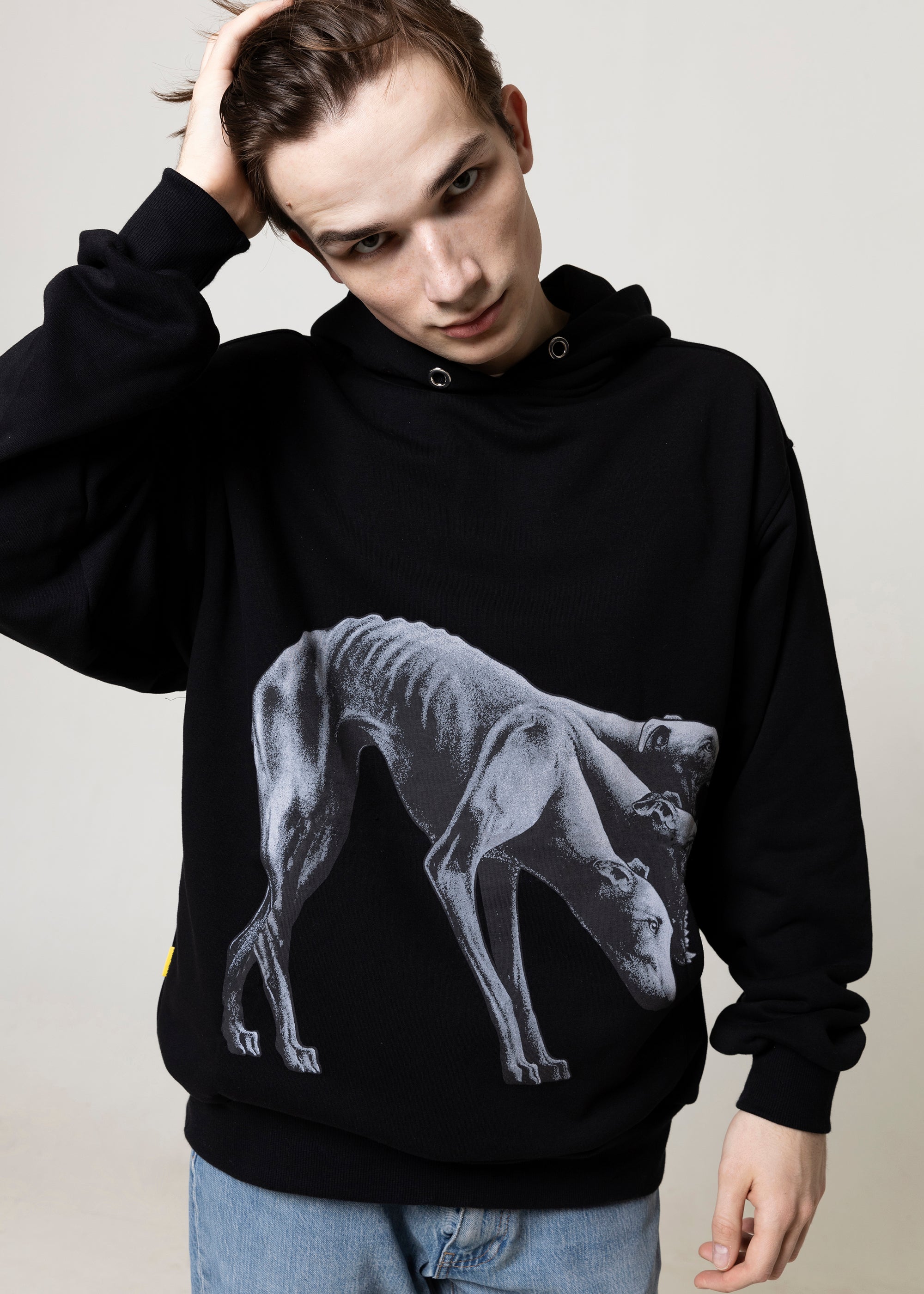 SAMPLE CERBERUS black hoodie