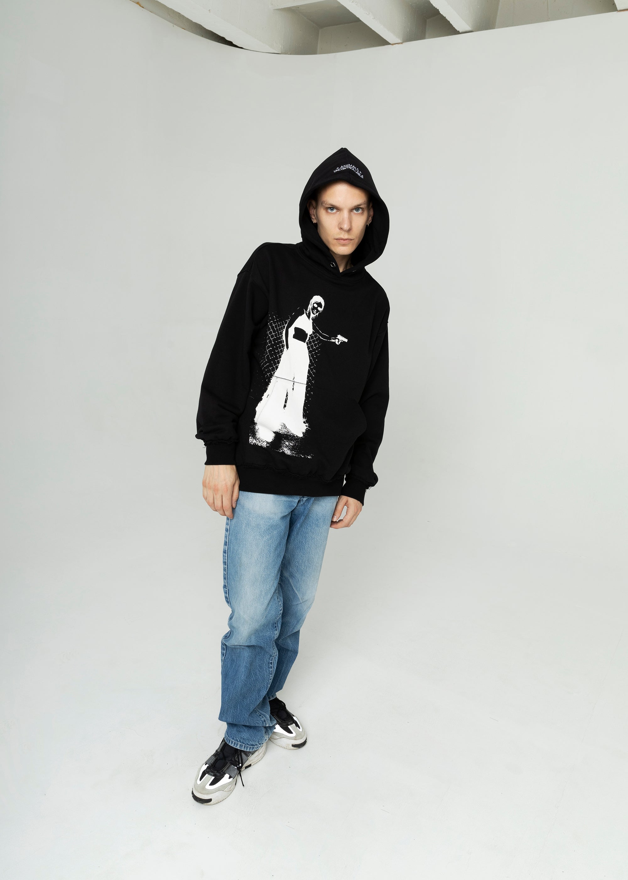 SAMPLE GUN black hoodie