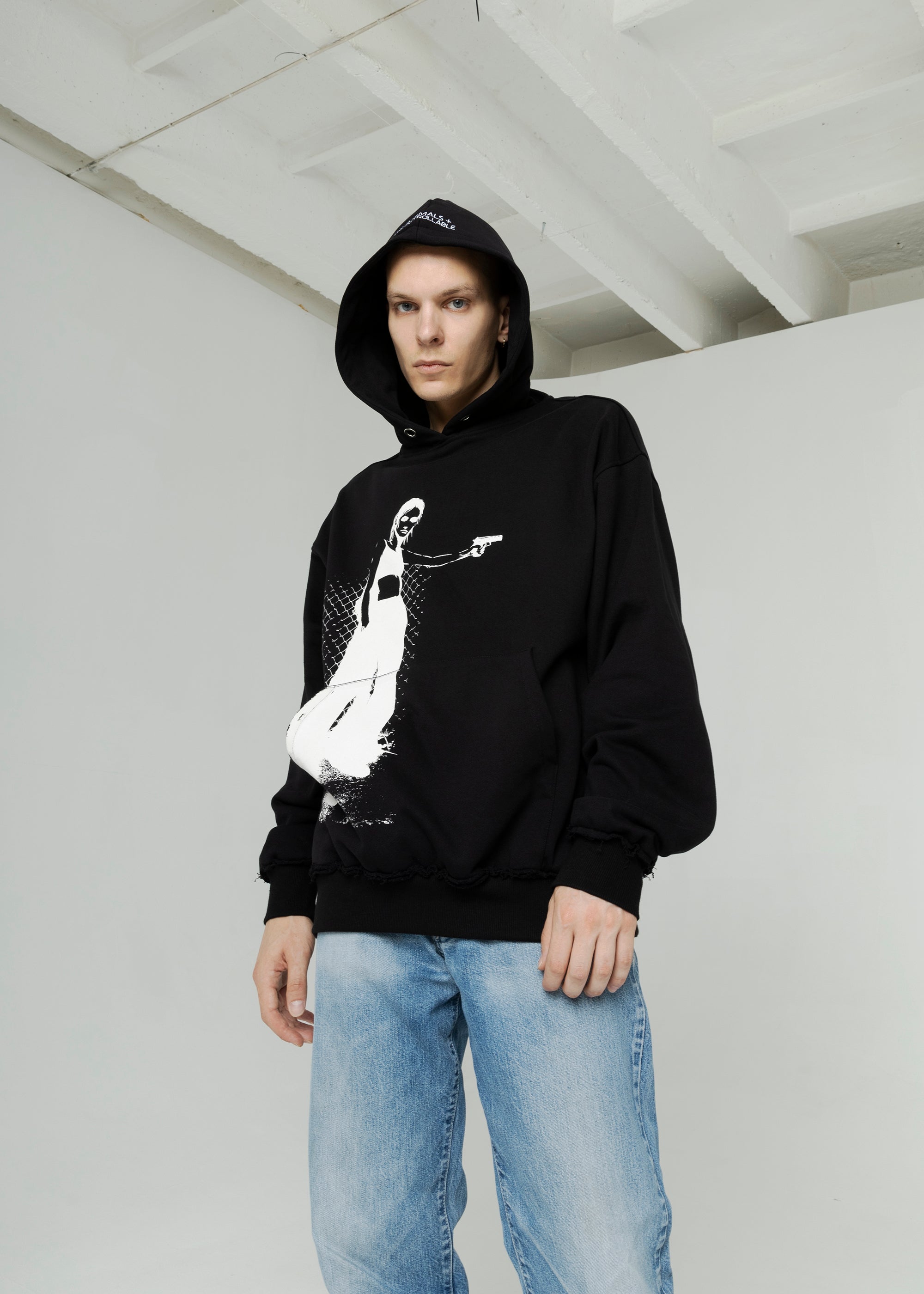 SAMPLE GUN black hoodie