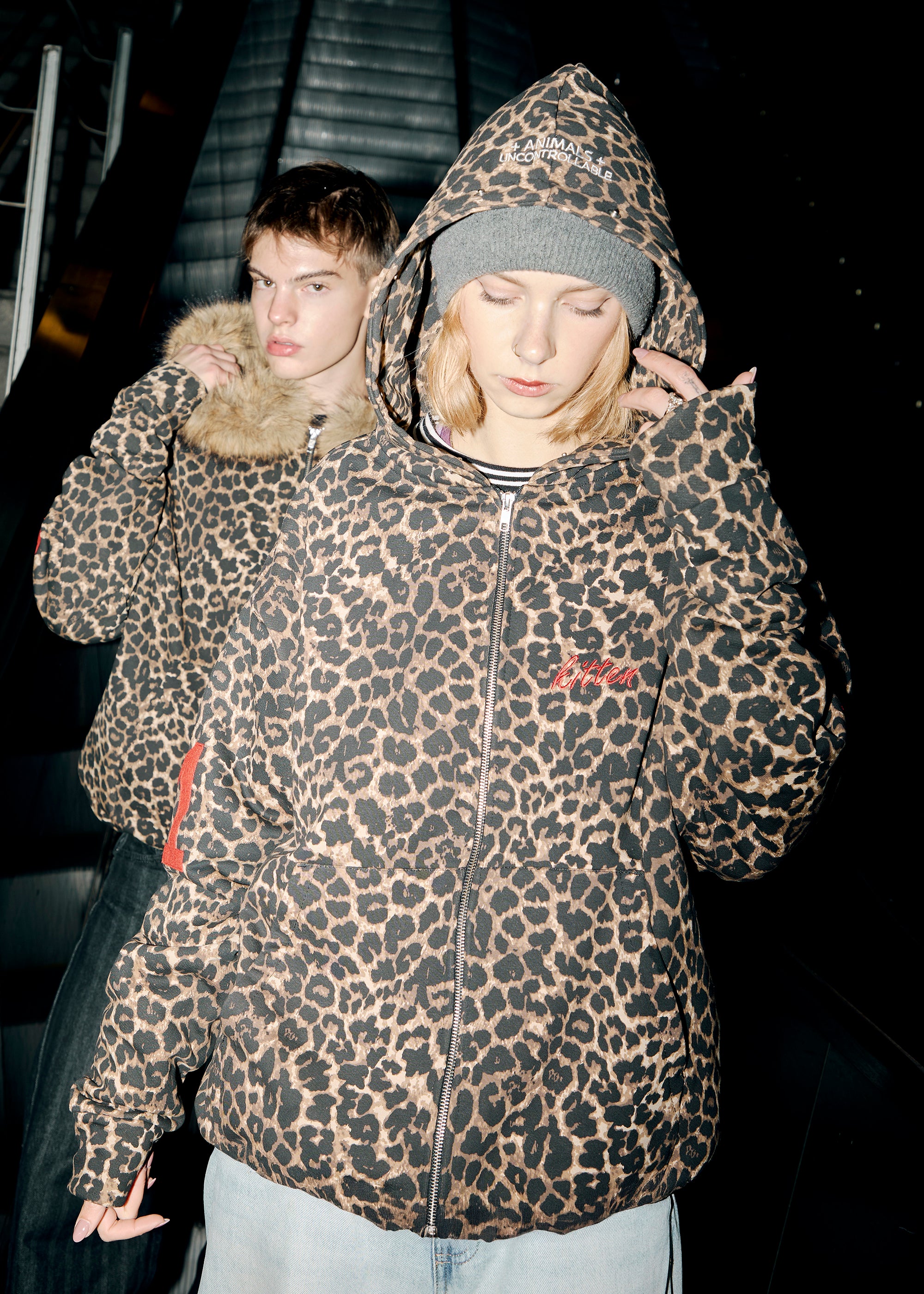 KITTEN zipped hoodie PRE-ORDER