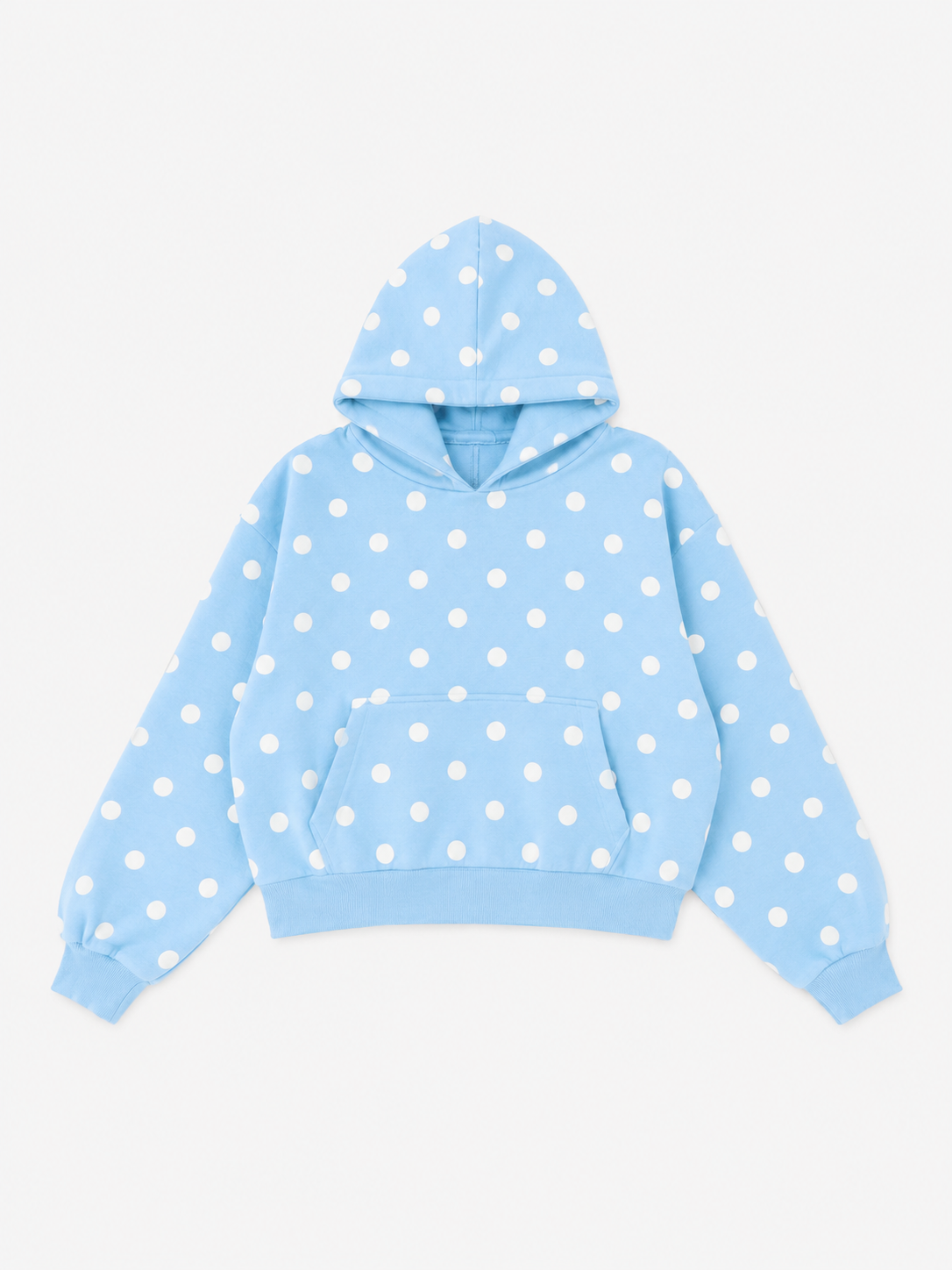 POLKA DOT blue hoodie