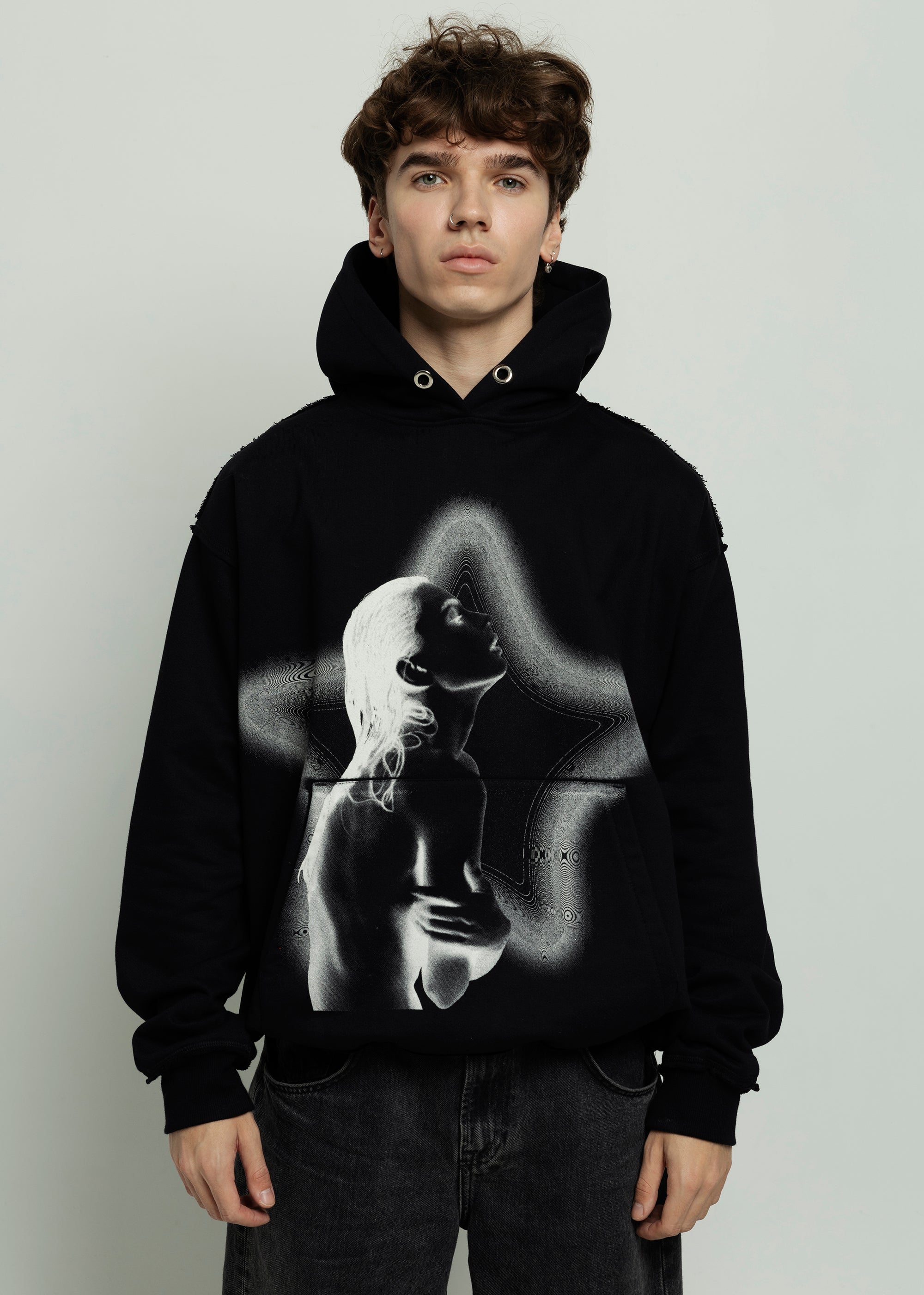 SAMPLE PROFILE black hoodie
