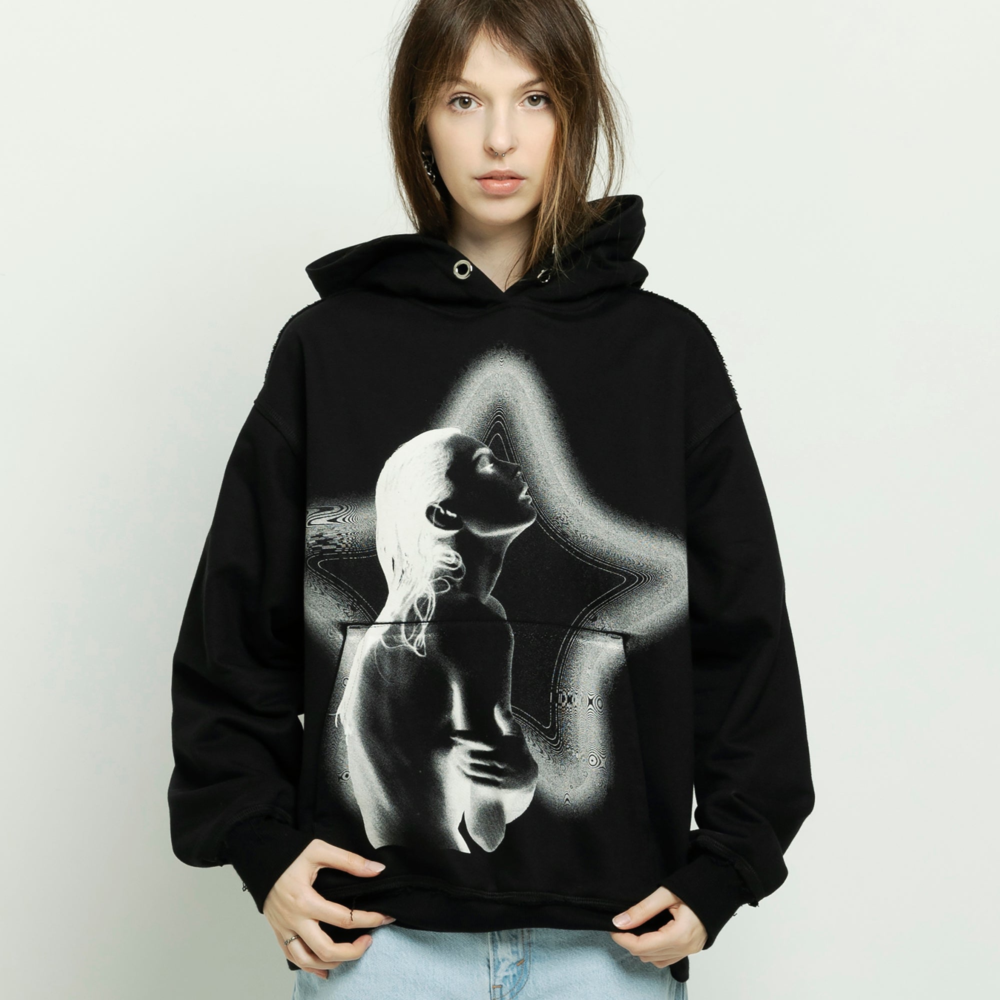 SAMPLE PROFILE black hoodie