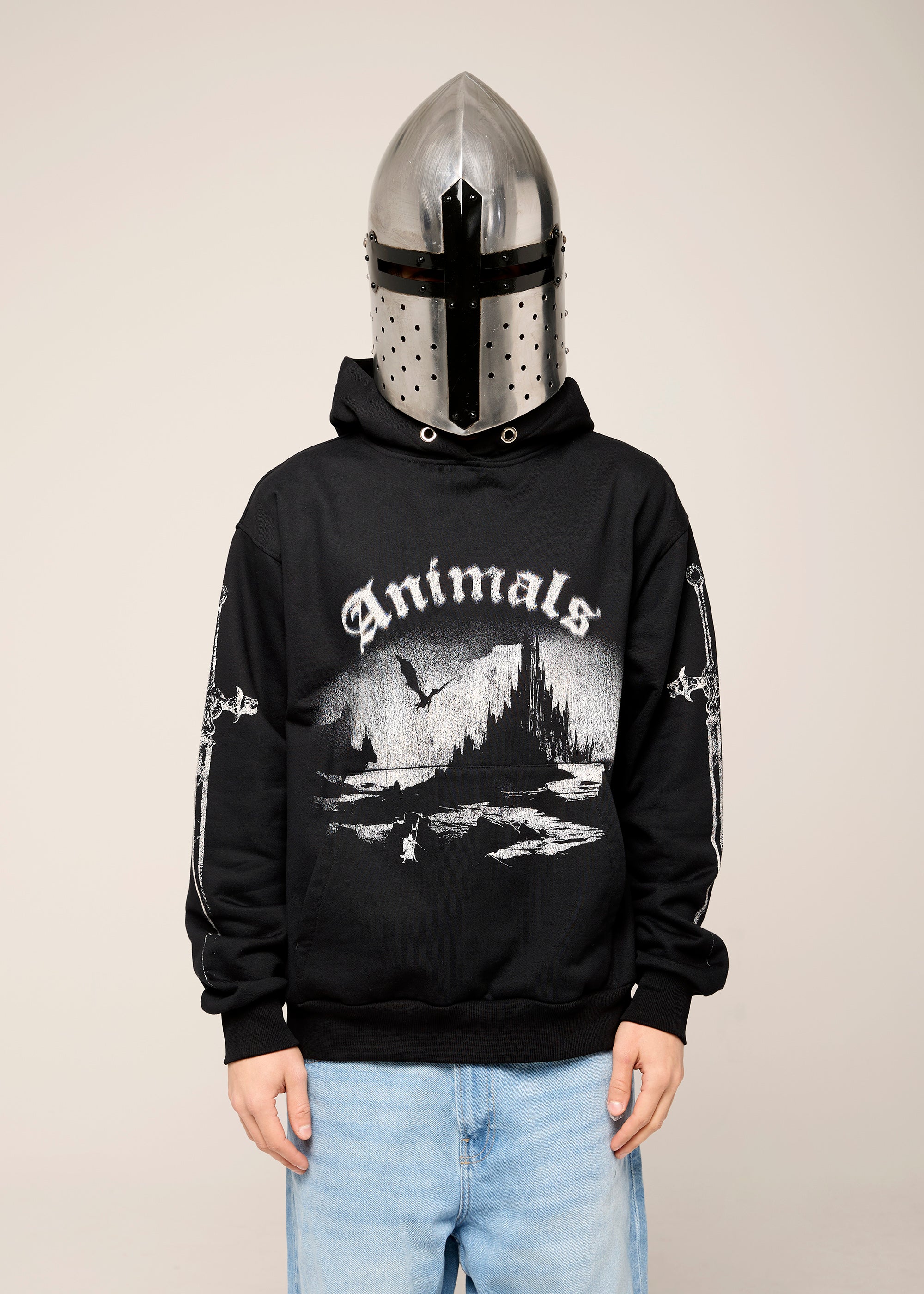 KNIGHT black hoodie