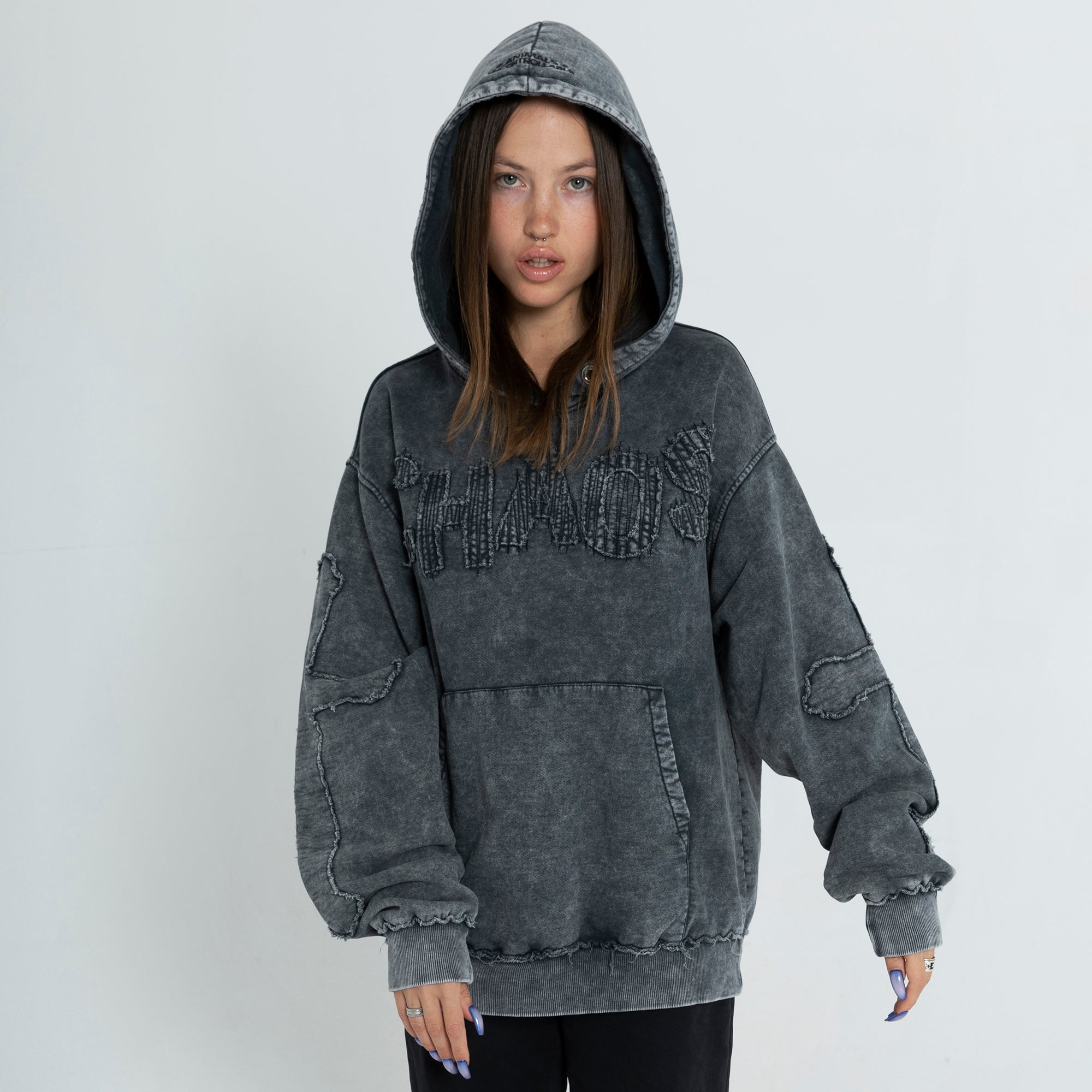 SAMPLE CHAOS washed hoodie