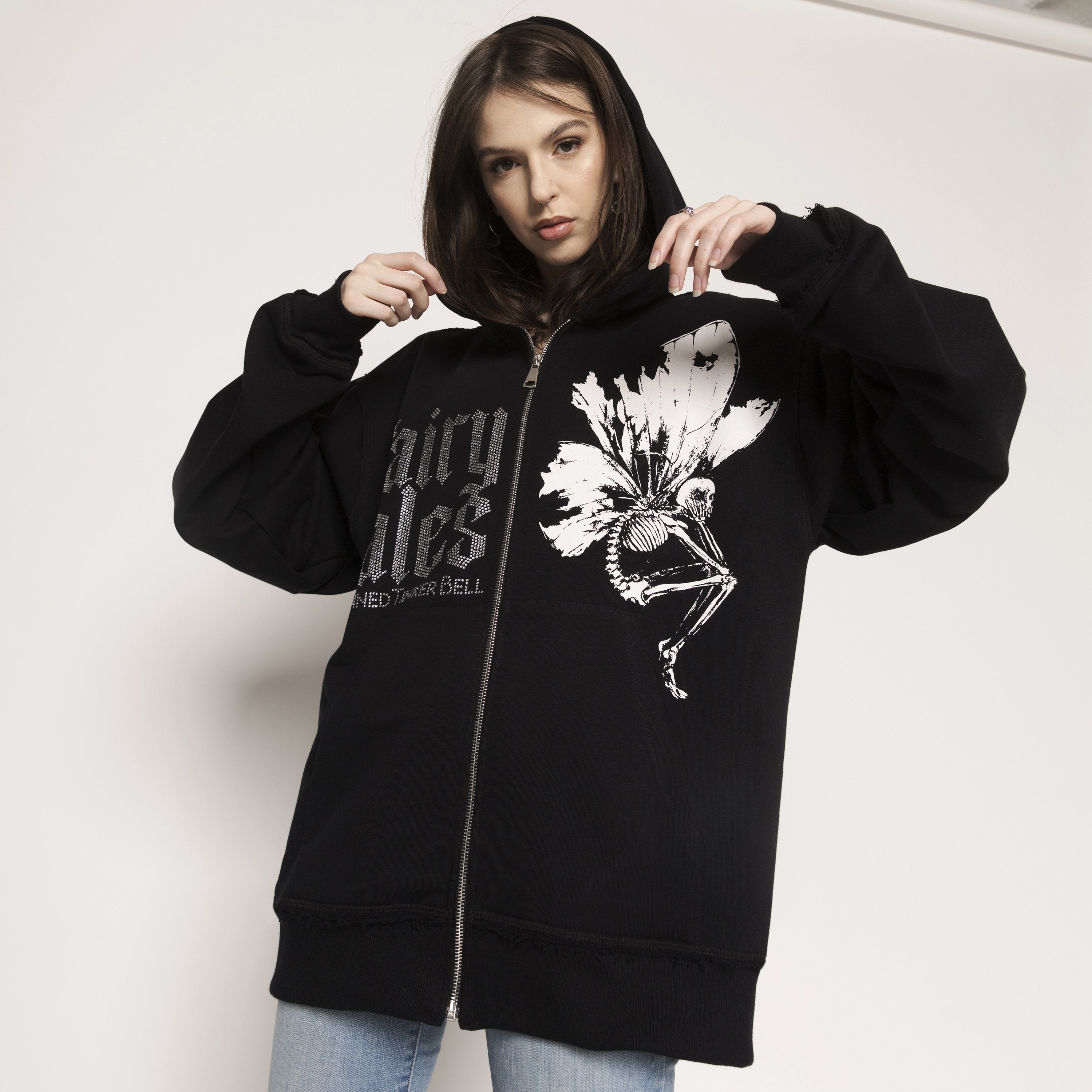SAMPLE FAIRY zipped hoodie