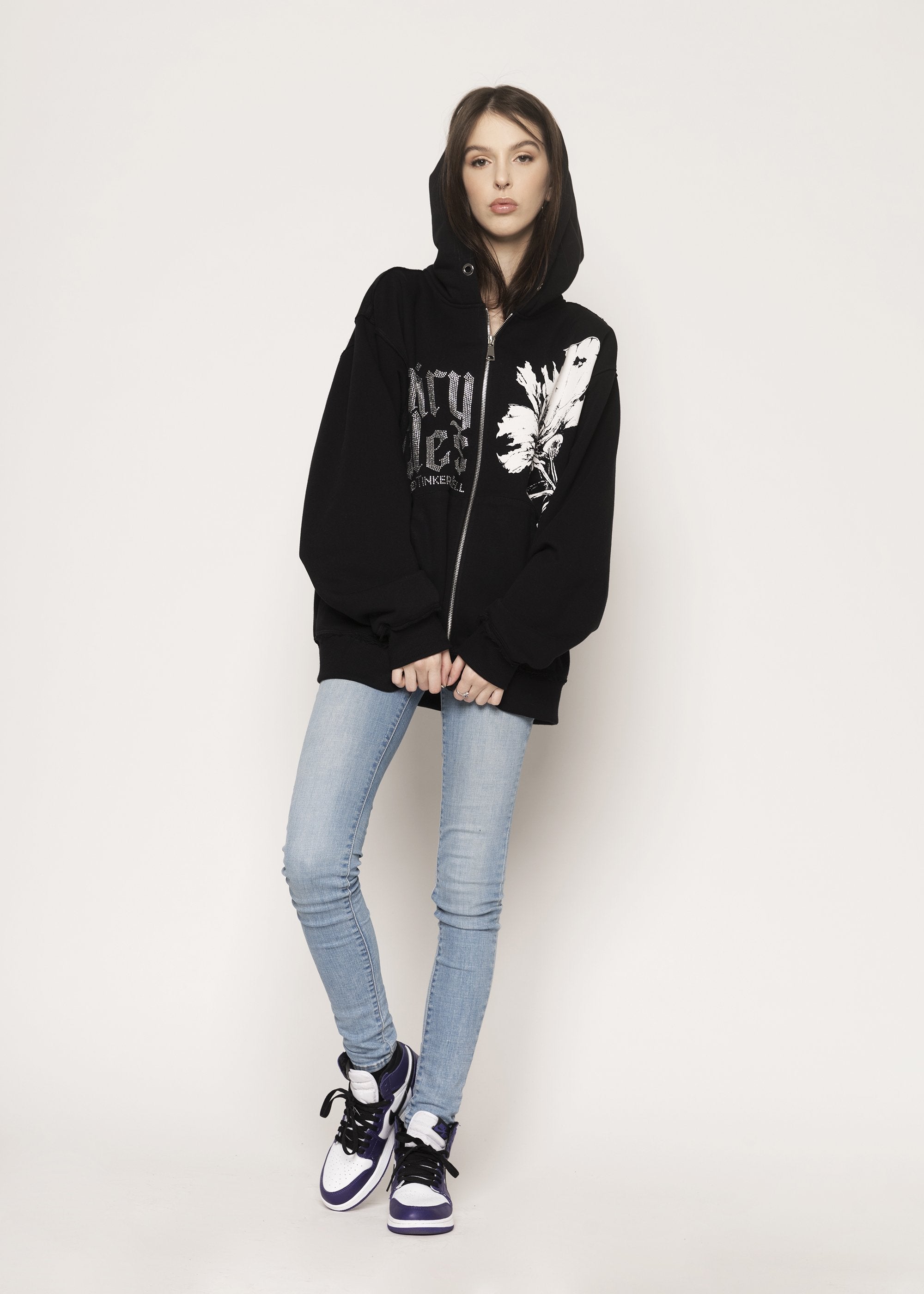 SAMPLE FAIRY zipped hoodie