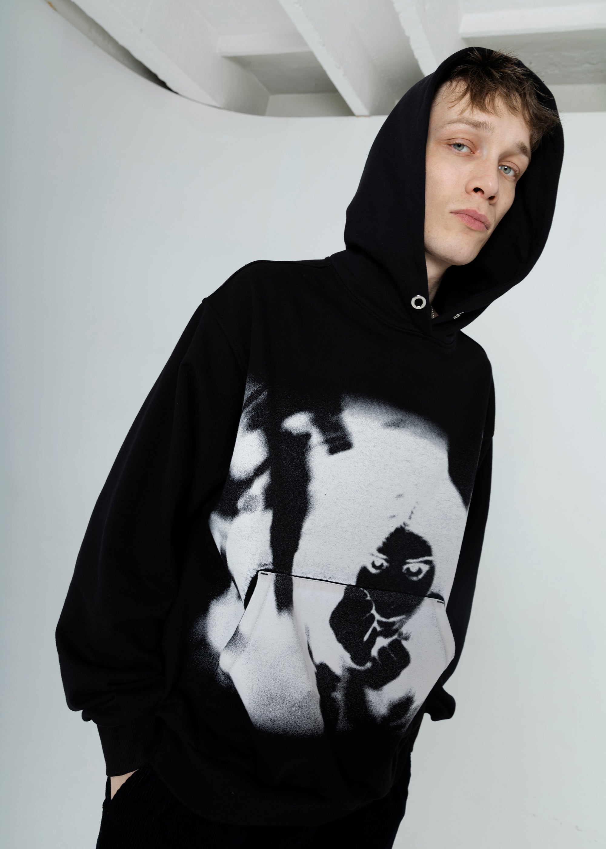 SAMPLE FEAR BLACK hoodie