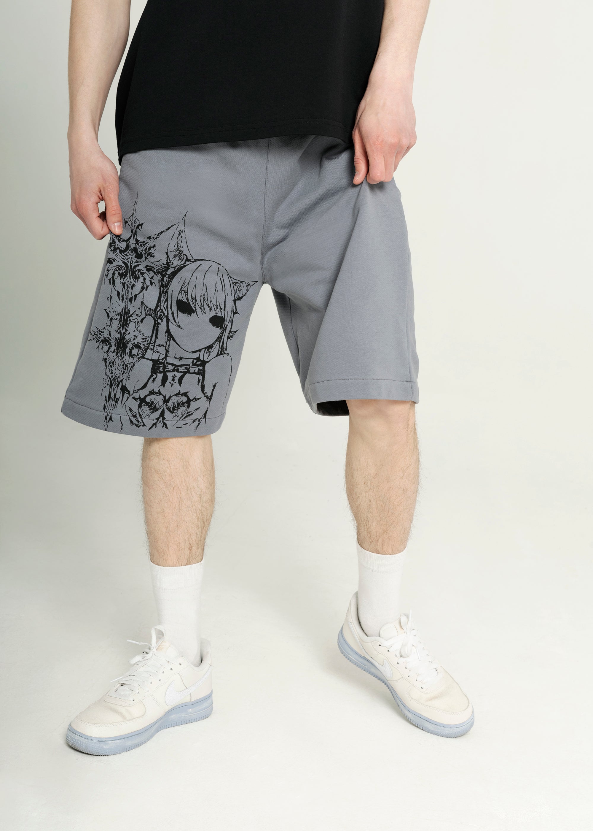 ANIME grey shorts