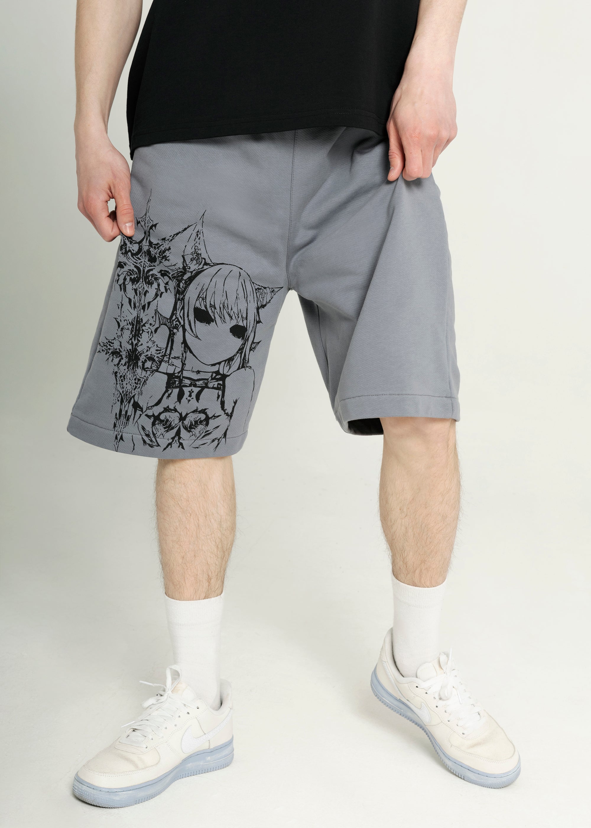 ANIME grey shorts