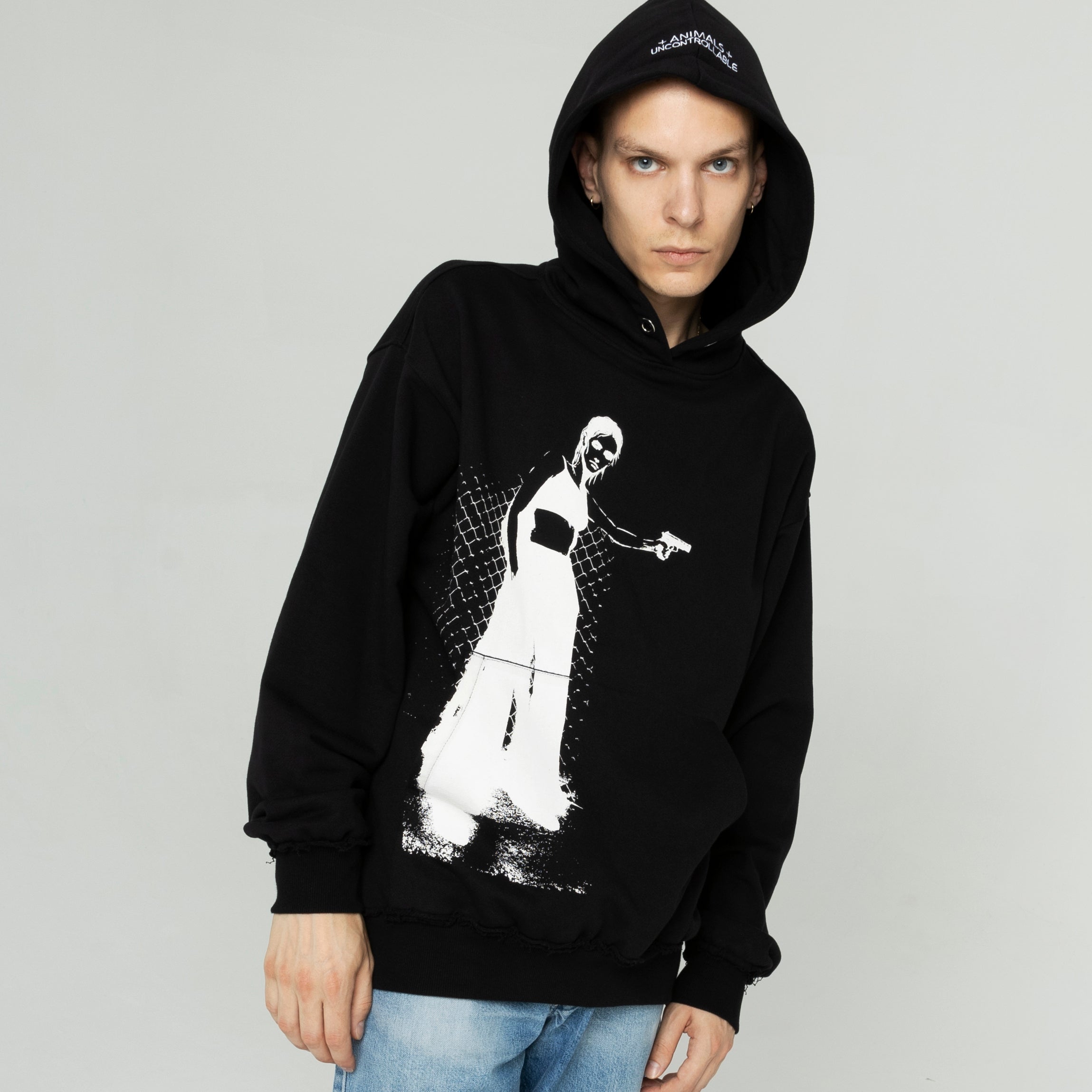 SAMPLE GUN black hoodie