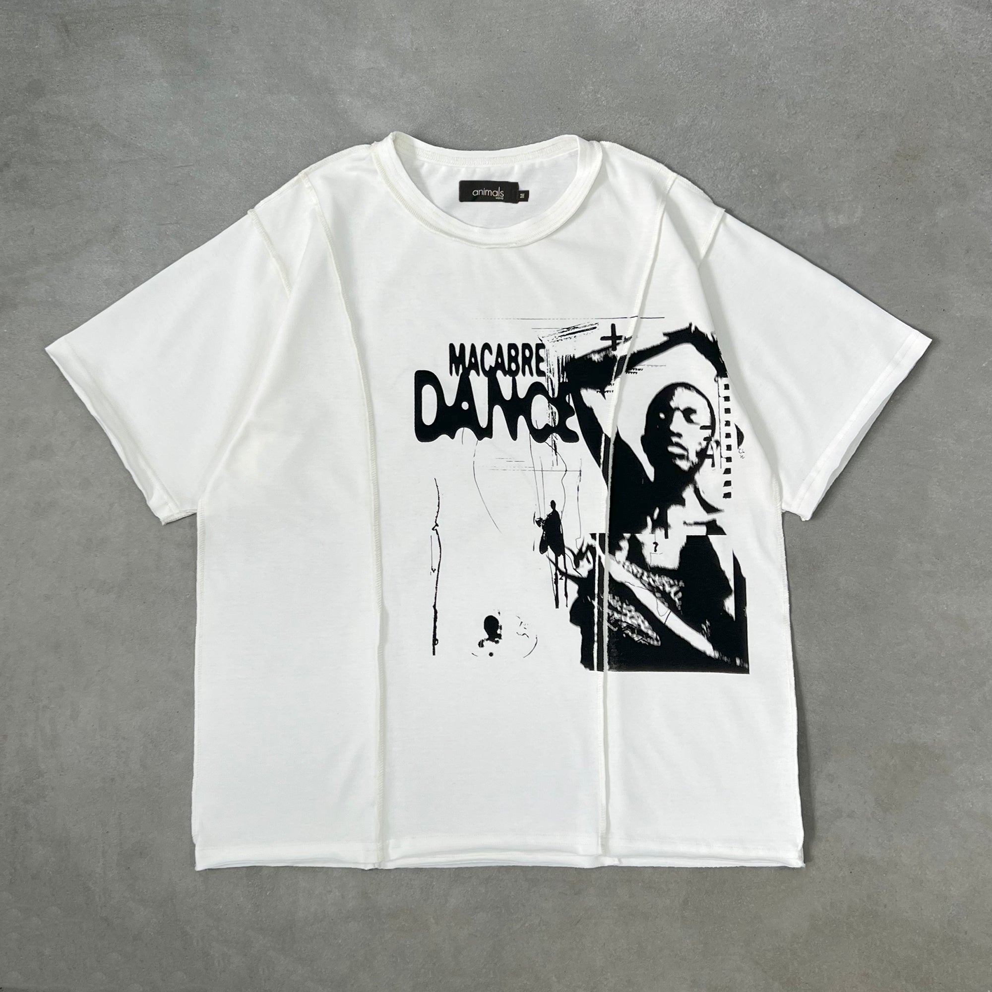 DANCE ecru t-shirt