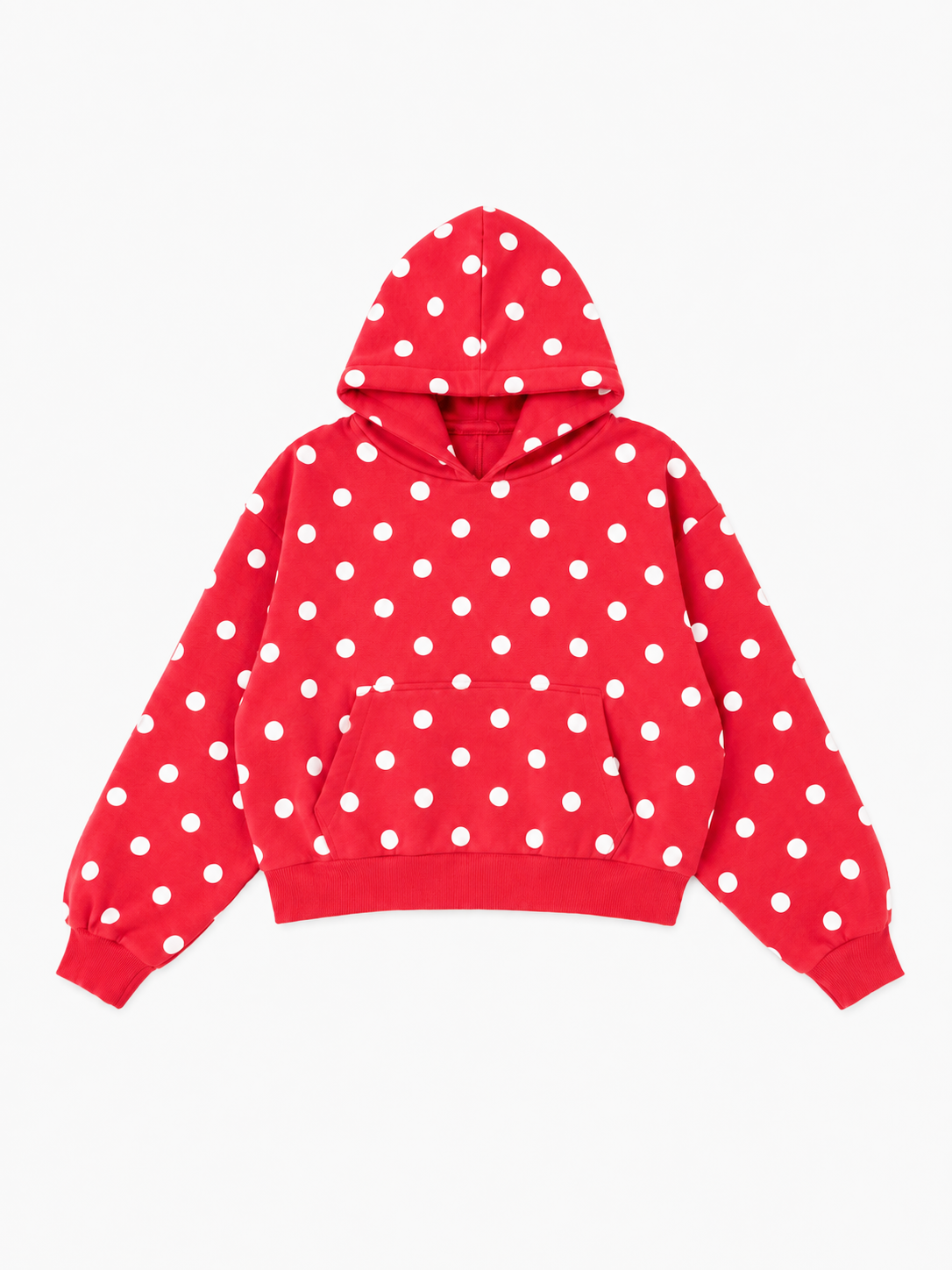 POLKA DOT red hoodie