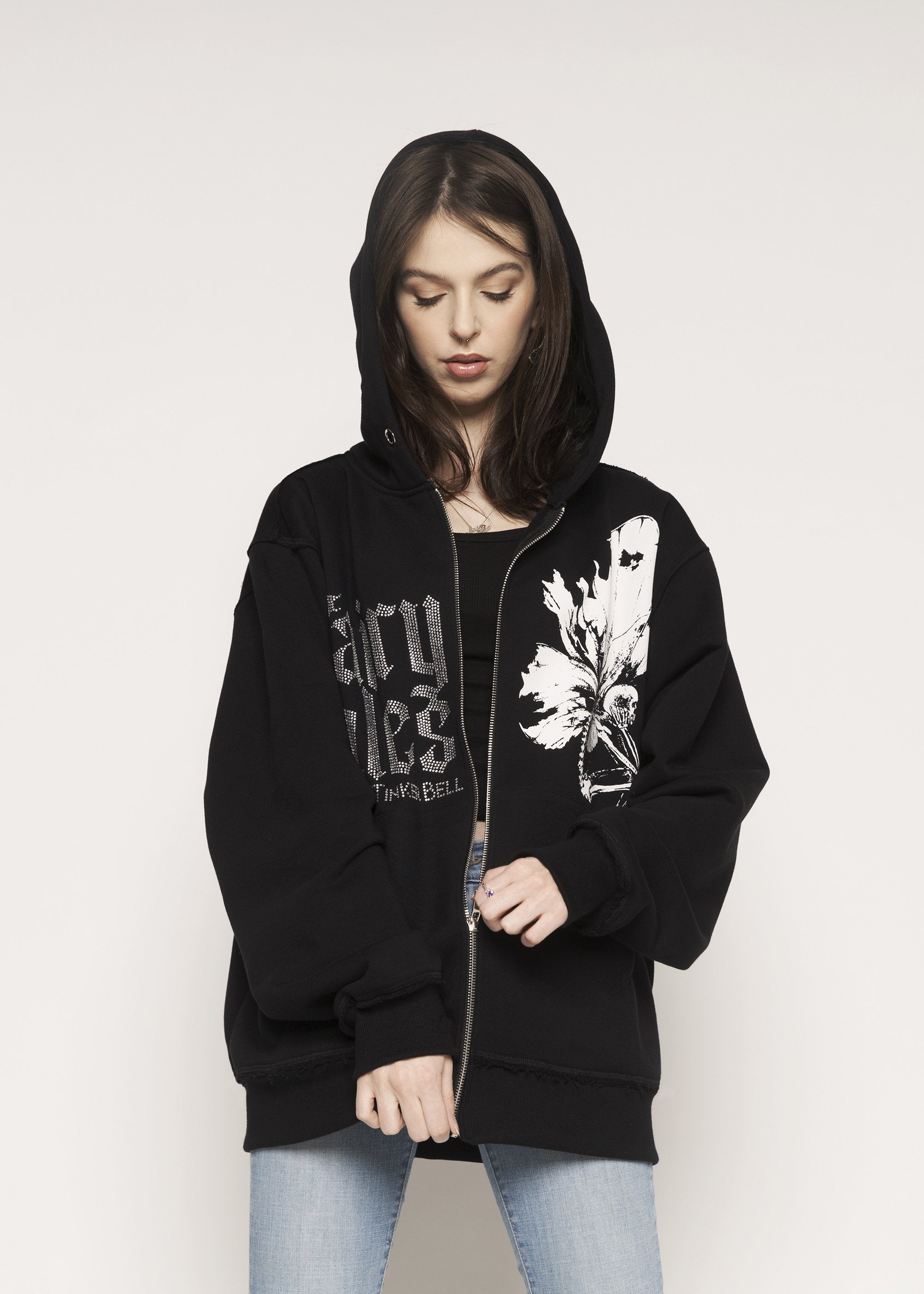 FAIRY zipped hoodie